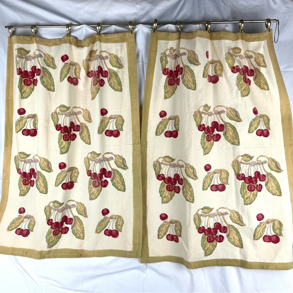 Couleur Nature Dish Towels Bruno Lamy Cherries